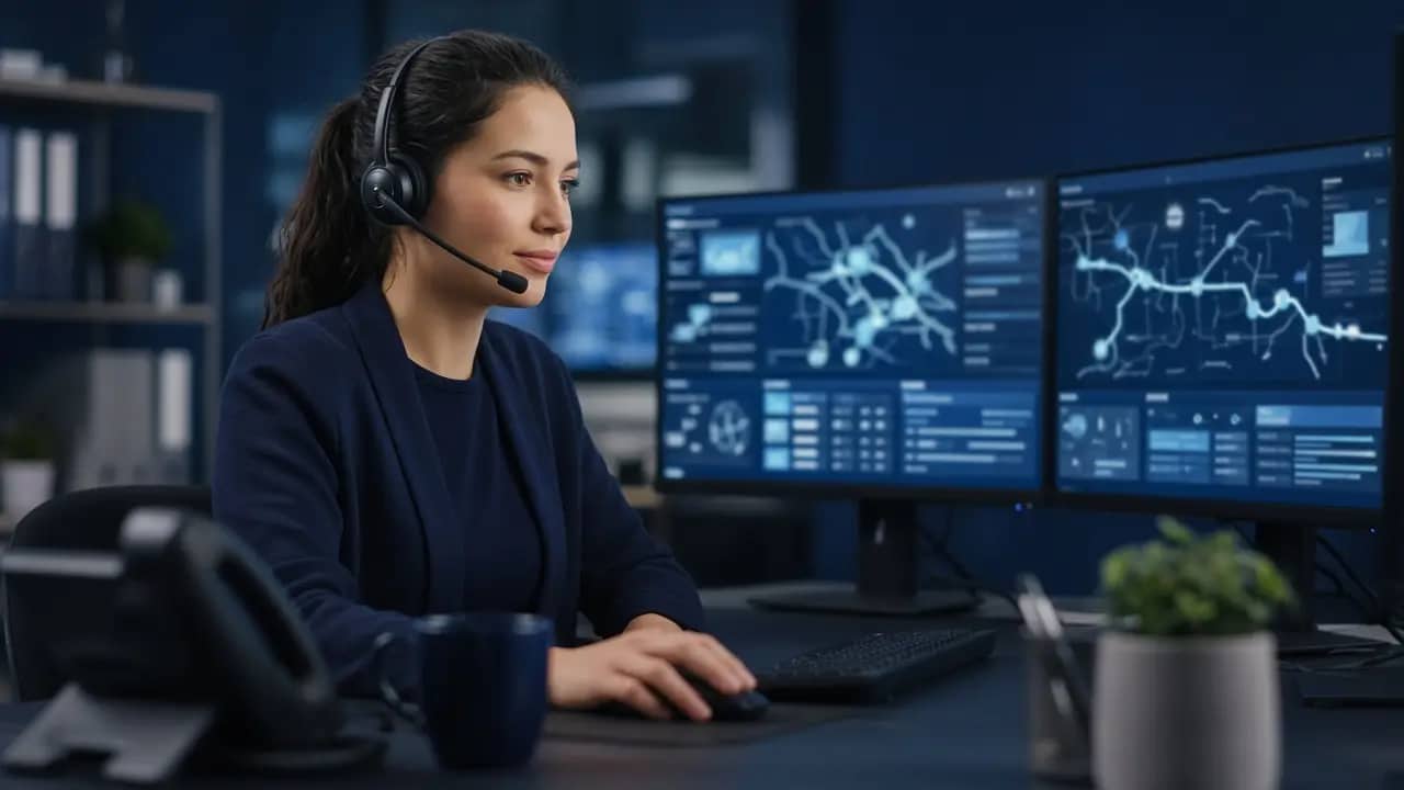 Help and support for logistics customers