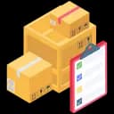 Cargo delivery service icon – fast doorstep shipping across India
